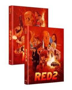 R.E.D. 1 & 2 (Bundle) (Ultra HD Blu-ray & Blu-ray im Mediabook) UHD