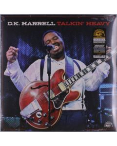 D.K. Harrell - Talkin' Heavy (Clear Blue Vinyl) LP