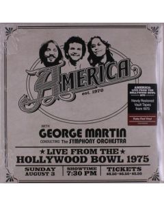 America - Live From The Hollywood Bowl 1975 (Ruby Red Vinyl) LP
