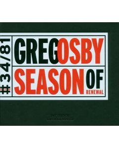 Greg Osby - Season Of Renewal CD