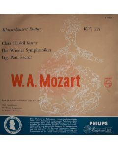 Wolfgang Amadeus Mozart (1756-1791) • Klavierkonzert Es-Dur LP • Clara Haskil