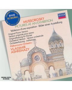 Modest Mussorgsky (1839-1881) - Bilder einer Ausstellung (Orchester & Klavierfassung) CD