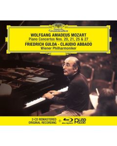 Wolfgang Amadeus Mozart (1756-1791) - Klavierkonzerte Nr.20,21,25,27 (mit Blu-ray Audio) CD