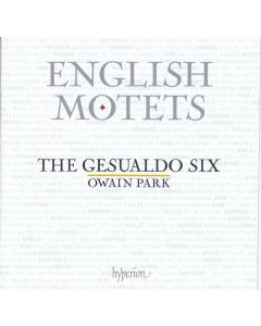 The Gesualdo Six - English Motets CD