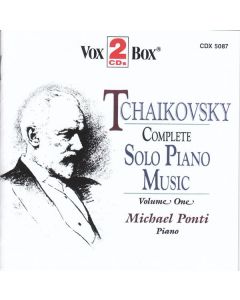 Peter Iljitsch Tschaikowsky (1840-1893) - Sämtliche Klavierwerke Vol.1 CD