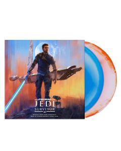 Stephen Barton & Gordy Haab - Star Wars Jedi: Survivor (Original Video Game Soundtrack) (Limited Edition) (Blue White & Red White Vinyl) LP