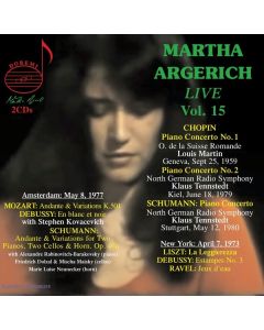 Martha Argerich - Legendary Treasures Vol.15 CD