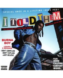 Burna Boy - I Told Them... CD