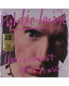 Public Image Limited (P.I.L.) - This Is What You Want This Is What You Get (Cloudy Vinyl) LP