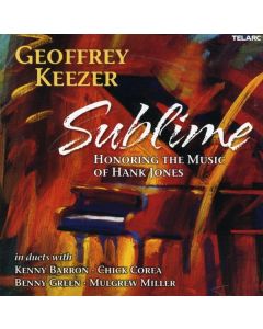 Geoff Keezer - Sublime - Honoring The Music Of Hank Jones CD