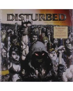 Disturbed - Ten Thousand Fists (20th Anniversary) (Limited Edition) (Yellow Flame Vinyl) LP