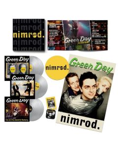 Green Day - Nimrod (25th Anniversary) (Limited Indie Exclusive Numbered Edition) (Silver Vinyl) LP