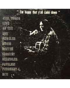 Neil Young - Dorothy Chandler Pavilion 1971 LP