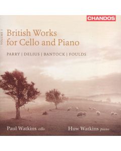 Paul Watkins - British Works for Cello & Piano Vol.1 CD
