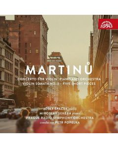 Bohuslav Martinu (1890-1959) - Konzert für Violine,Klavier & Orchester CD