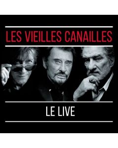 Jacques Dutronc, Johnny Hallyday & Eddy Mitchell - Les Vieilles Canailles: Le Live 2017 CD