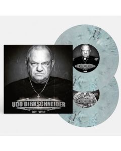 Udo Dirkschneider - My Way (Limited Edition) (White/Black/Blue Marbled Vinyl) (Signed Print Edition) LP