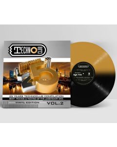 25 Years Techno Club Compilation Vol. 2 (Limited Edition) (Gold & Black Vinyl) LP