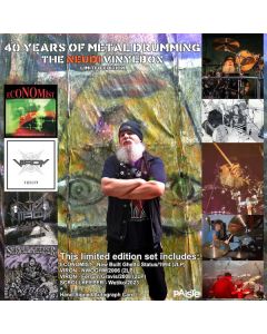40 Years Of Metal Drumming (Limited Edition Box Set) LP