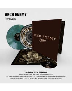 Arch Enemy - Deceivers (Limited Deluxe Multicolored Vinyl + Zoetrope Vinyl + CD Artbook incl. Art Print) LP
