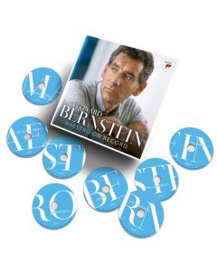 Leonard Bernstein - Maestro on Record (Deluxe-Ausgabe in 224-seitigem, großformatigen Buch) CD
