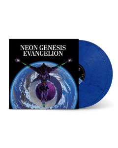 Shirō Sagisu - Neon Genesis Evangelion (Blue & Black Marbled Vinyl) LP