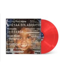 21 Savage - American Dream (Limited Edition) (Translucent Red Vinyl) LP
