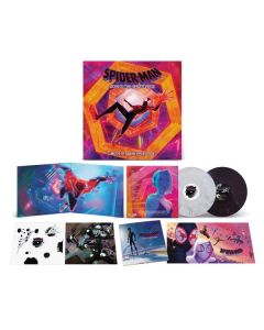 Daniel Pemberton - Spider-Man: Across The Spider-Verse  (White + Dark Purple Marbled Vinyl) LP