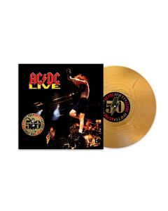 AC/DC - Live (50th Anniversary) (remastered) (180g) (Limited Edition) (Gold Nugget Vinyl) (+ Artwork Print) LP