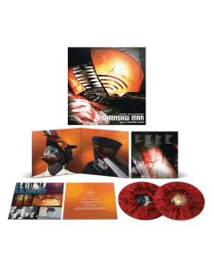 Kensuke Ushio - Chainsaw Man (Original Series Soundtrack) (Red Blood & Black Smoke Vinyl) LP