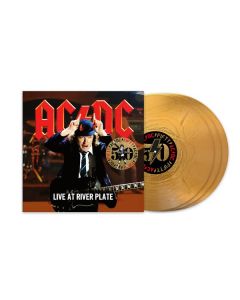 AC/DC - Live At River Plate (50th Anniversary) (180g) (Limited Edition) (Gold Nugget Vinyl) (+ Artwork Print) LP