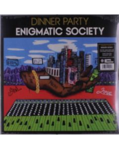 Dinner Party (Terrace Martin, Robert Glasper, Kamasi Washington & 9th Wonder) - Enigmatic Society (Limited Edition) (Black W/ White Splatter Vinyl) LP
