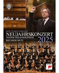 Neujahrskonzert 2025 der Wiener Philharmoniker (Konzertmitschnitt auf DVD) DVD