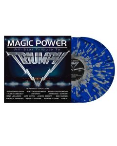 Magic Power: All Star Tribute to Triumph (Indie Edition) (Dark Blue w/ White Splatter Vinyl) LP
