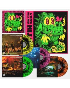 King Gizzard & The Lizard Wizard - Live In Austin 2024 (Limited Numbered Edition Box Set) (Neon Splatter Vinyl) LP
