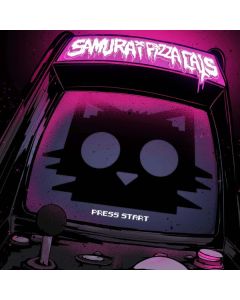 Samurai Pizza Cats - Press Start (Limited Edition) (Pink Lilac Splatter Vinyl) LP