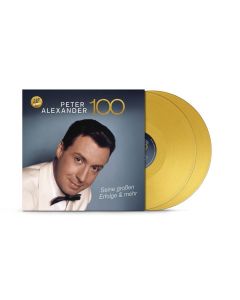 Peter Alexander - 100 - Seine großen Erfolge & mehr (Goldenes Vinyl) LP