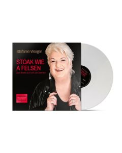 Stefanie Werger - Stoak wie a Felsen - Das Beste aus fünf Jahrzehnten (weiß-silber-marmoriertes Vinyl) LP