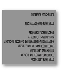 Pino Palladino & Blake Mills - Notes With Attachments CD