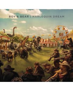 Boy & Bear - Harlequin Dream (10th Anniversary) (Limited Edition) (Transparent Blue Vinyl) LP