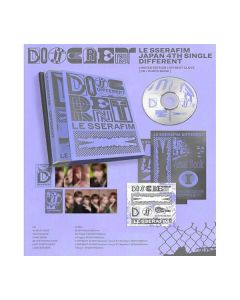 Le Sserafim - Diffrerent (Limited Edition A) (Japan Single + Photobook) CDM
