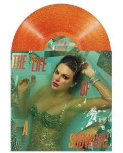 Taylor Swift - The Life Of A Showgirl: Sweat And Vanilla Perfume (Portofino Orange Glitter Vinyl) LP