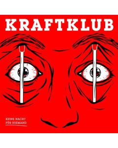 Kraftklub - Keine Nacht Für Niemand (180g) (Red Vinyl) (45 RPM) LP