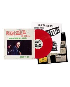 Sex Pistols - Live In The U.S.A. 1978: Atlanta 5th January, South East Music Hall (Limited Edition) (Red Vinyl) LP