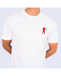 Nils Landgren - Trombone Player: T-Shirt Größe M (bestickt, weiß) T-Shirts