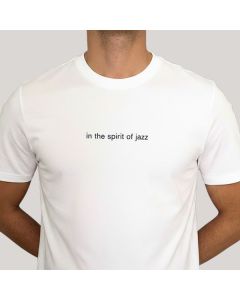 In The Spirit Of Jazz: T-Shirt Größe L (weiß) T-Shirts