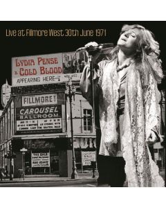 Lydia Pense & Cold Blood - Live At The Fillmore West June 30, 1971 (180g) (Silver Vinyl) LP