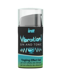 INTT - KRAFTVOLLES INTIMSTIMULIERENDES FLÜSSIGES VIBRATOR-GEL GIN & TONIC 15 ml