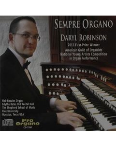 Daryl Robinson - Sempre Organo CD