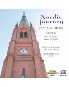 James D. Hicks - Nordic Journey Vol.12 "Organ Music from Norway" CD